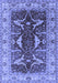 Oriental Blue Traditional Rug, urb810blu