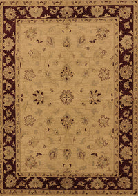 Oriental Brown Traditional Rug, urb811brn