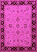 Oriental Pink Traditional Rug, urb811pnk