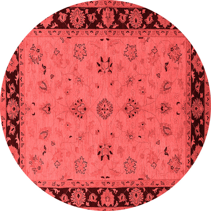 Oriental Red Traditional Rug, urb811red