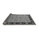 Sideview of Oriental Gray Traditional Rug, urb811gry