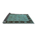 Sideview of Oriental Light Blue Traditional Rug, urb811lblu