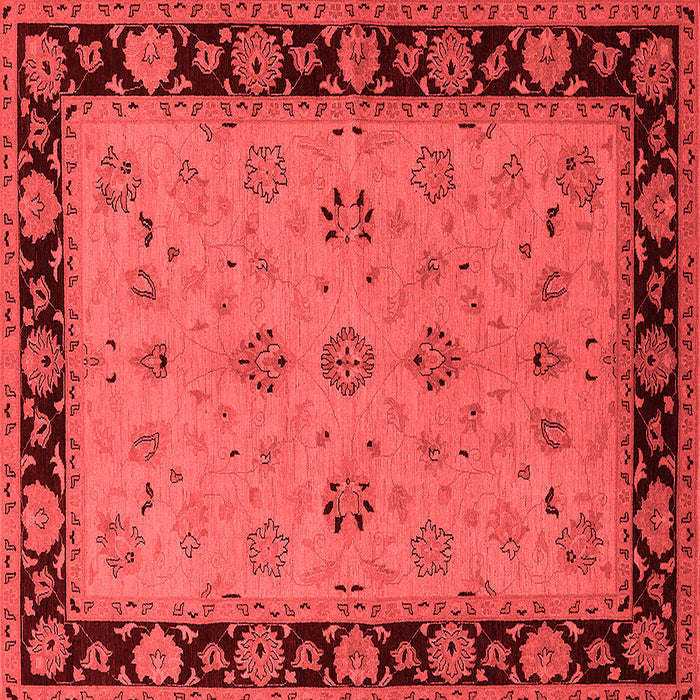 Oriental Red Traditional Rug, urb811red
