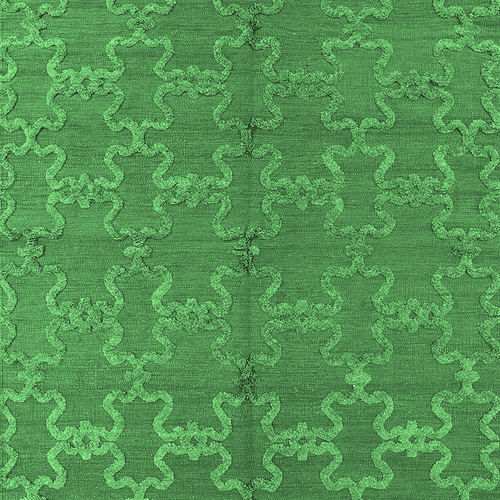 Oriental Emerald Green Industrial Rug, urb812emgrn