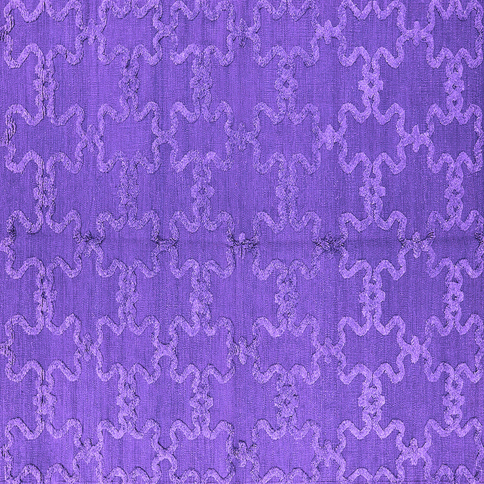 Square Machine Washable Oriental Purple Industrial Area Rugs, wshurb812pur