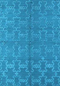 Oriental Light Blue Industrial Rug, urb812lblu