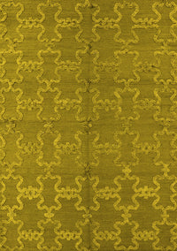 Oriental Yellow Industrial Rug, urb812yw