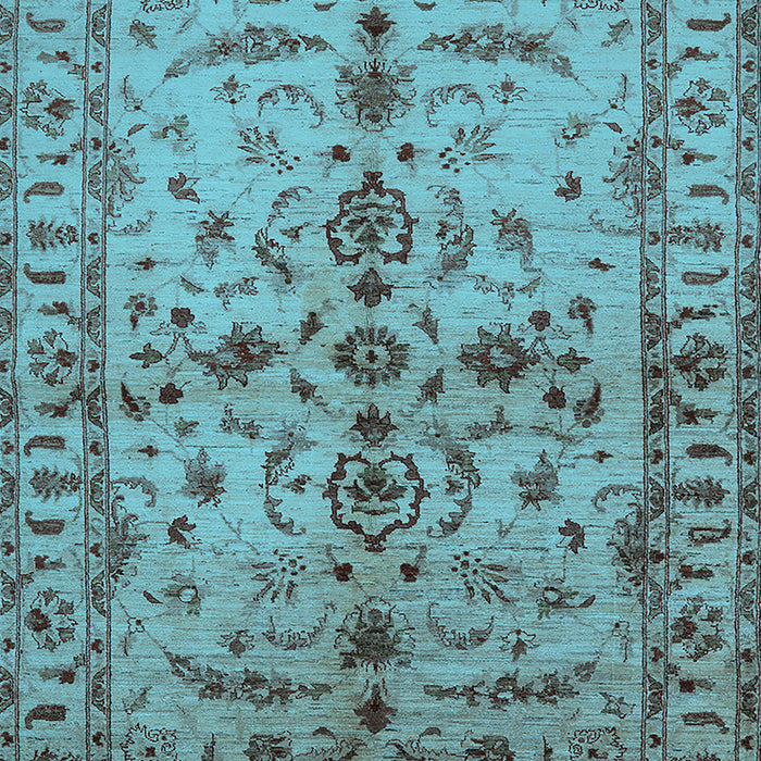 Oriental Light Blue Traditional Rug, urb813lblu