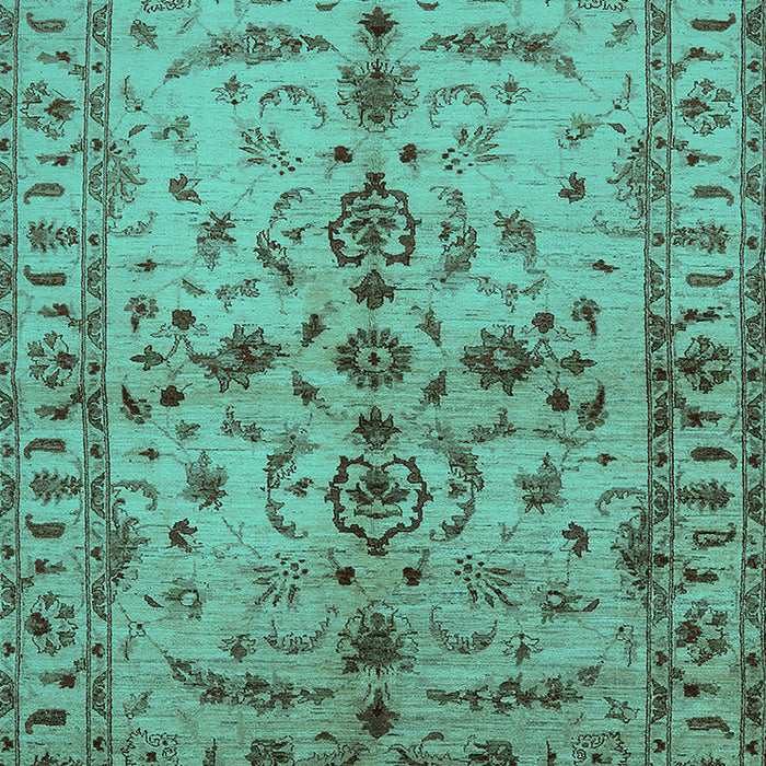 Oriental Turquoise Traditional Rug, urb813turq