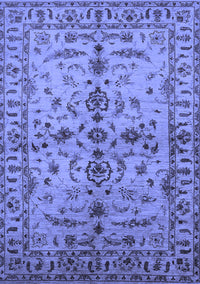 Oriental Blue Traditional Rug, urb813blu