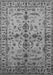 Machine Washable Oriental Gray Traditional Rug, wshurb813gry