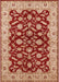 Mid-Century Modern Sandy Brown Oriental Rug, urb814