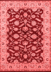 Oriental Red Traditional Rug, urb814red