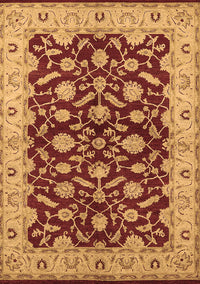 Oriental Brown Traditional Rug, urb814brn