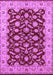 Oriental Purple Traditional Rug, urb814pur
