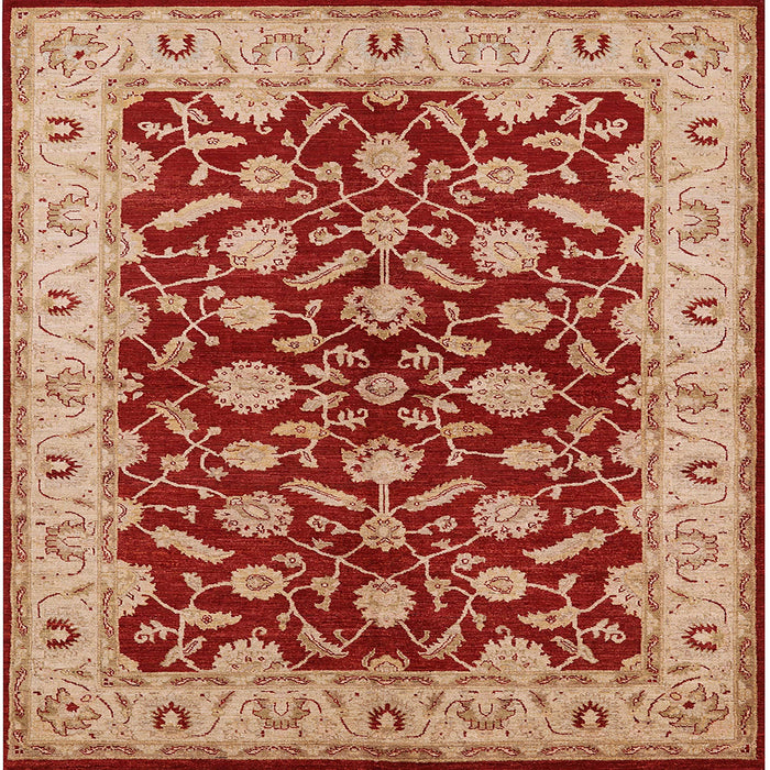 Square Machine Washable Industrial Modern Sandy Brown Rug, wshurb814