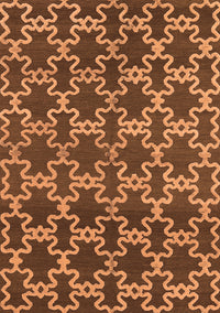 Oriental Orange Industrial Rug, urb815org