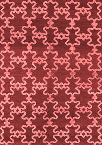 Oriental Red Industrial Rug, urb815red