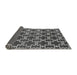 Sideview of Oriental Gray Industrial Rug, urb815gry