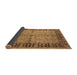 Sideview of Oriental Brown Traditional Rug, urb816brn