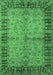 Oriental Emerald Green Traditional Rug, urb816emgrn