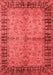 Oriental Red Traditional Area Rugs