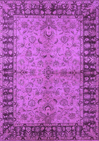 Oriental Purple Traditional Rug, urb816pur
