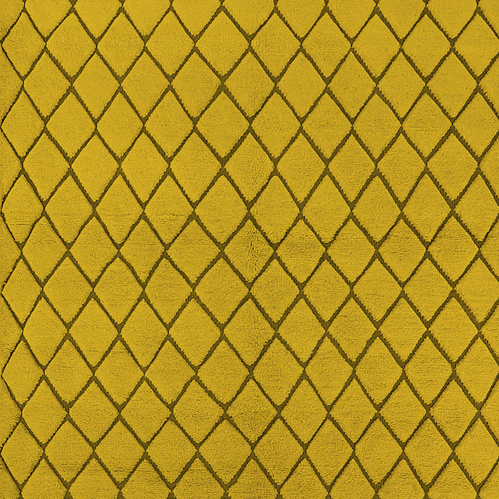 Oriental Yellow Industrial Rug, urb817yw