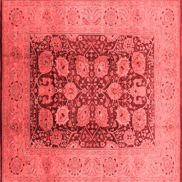 Oriental Red Traditional Rug, urb818red