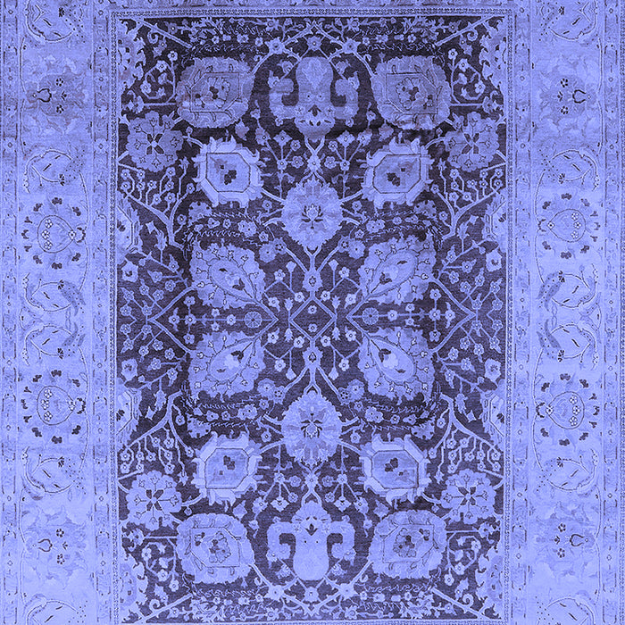 Oriental Blue Traditional Rug, urb818blu