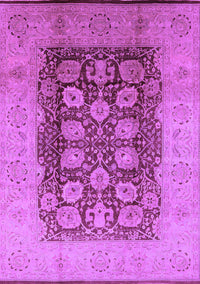 Oriental Purple Traditional Rug, urb818pur