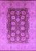 Oriental Purple Traditional Rug, urb818pur