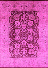 Oriental Pink Traditional Rug, urb818pnk