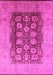 Oriental Pink Traditional Rug, urb818pnk