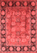 Oriental Red Traditional Area Rugs