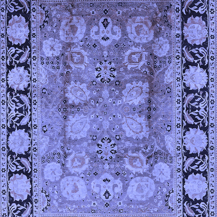 Oriental Blue Traditional Rug, urb819blu