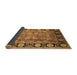 Sideview of Oriental Brown Traditional Rug, urb819brn