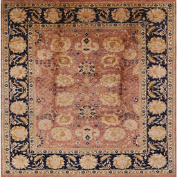 Square Machine Washable Industrial Modern Brown Sand Brown Rug, wshurb819