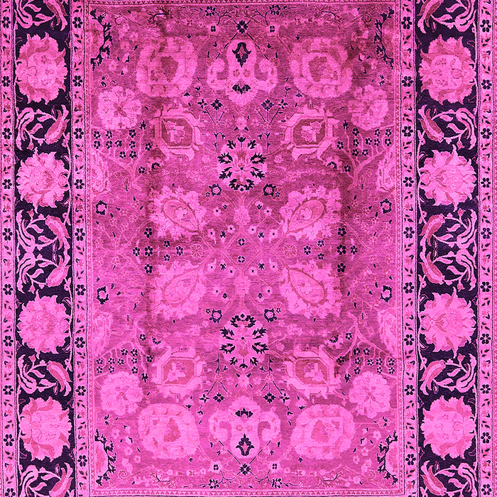 Oriental Pink Traditional Rug, urb819pnk