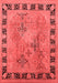 Oriental Red Traditional Area Rugs