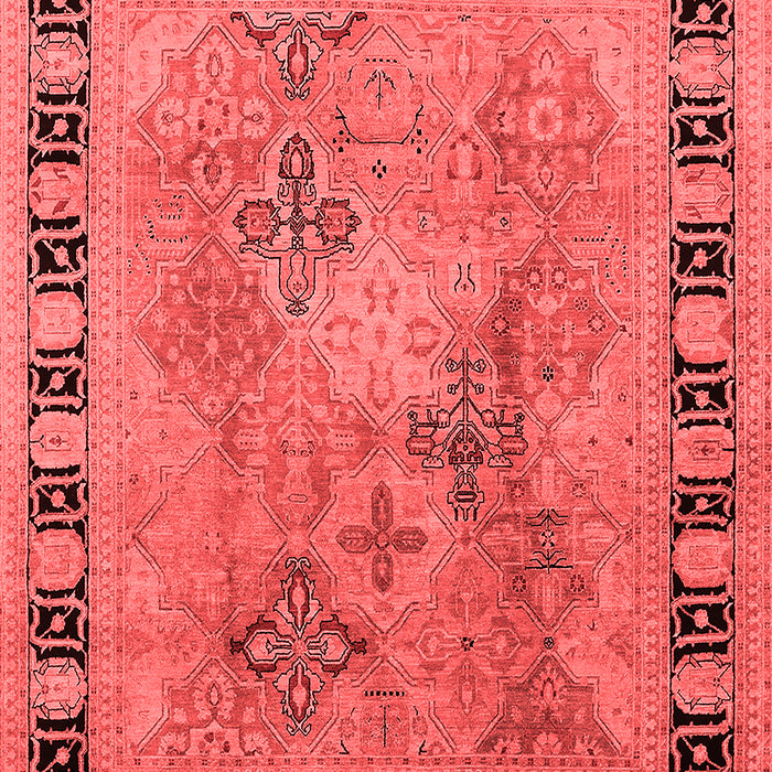 Oriental Red Traditional Area Rugs