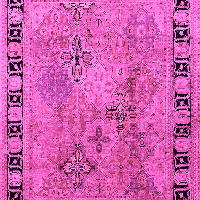 Oriental Pink Traditional Rug, urb820pnk