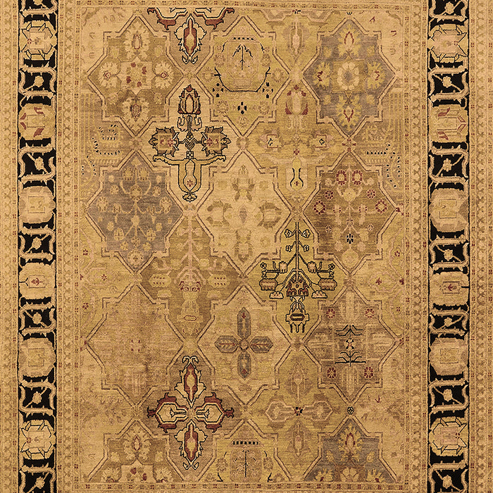 Oriental Brown Traditional Rug, urb820brn