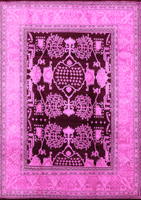 Oriental Pink Industrial Rug, urb821pnk