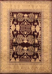 Oriental Brown Industrial Rug, urb821brn