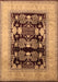 Oriental Brown Industrial Rug, urb821brn