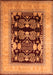 Oriental Orange Industrial Rug, urb821org