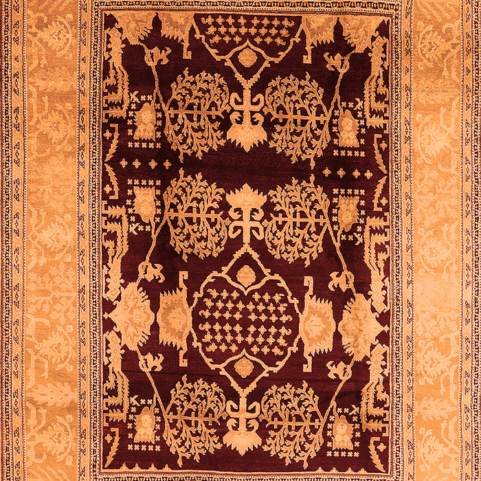 Oriental Orange Industrial Rug, urb821org