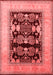 Oriental Red Industrial Area Rugs