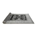 Sideview of Oriental Gray Industrial Rug, urb821gry